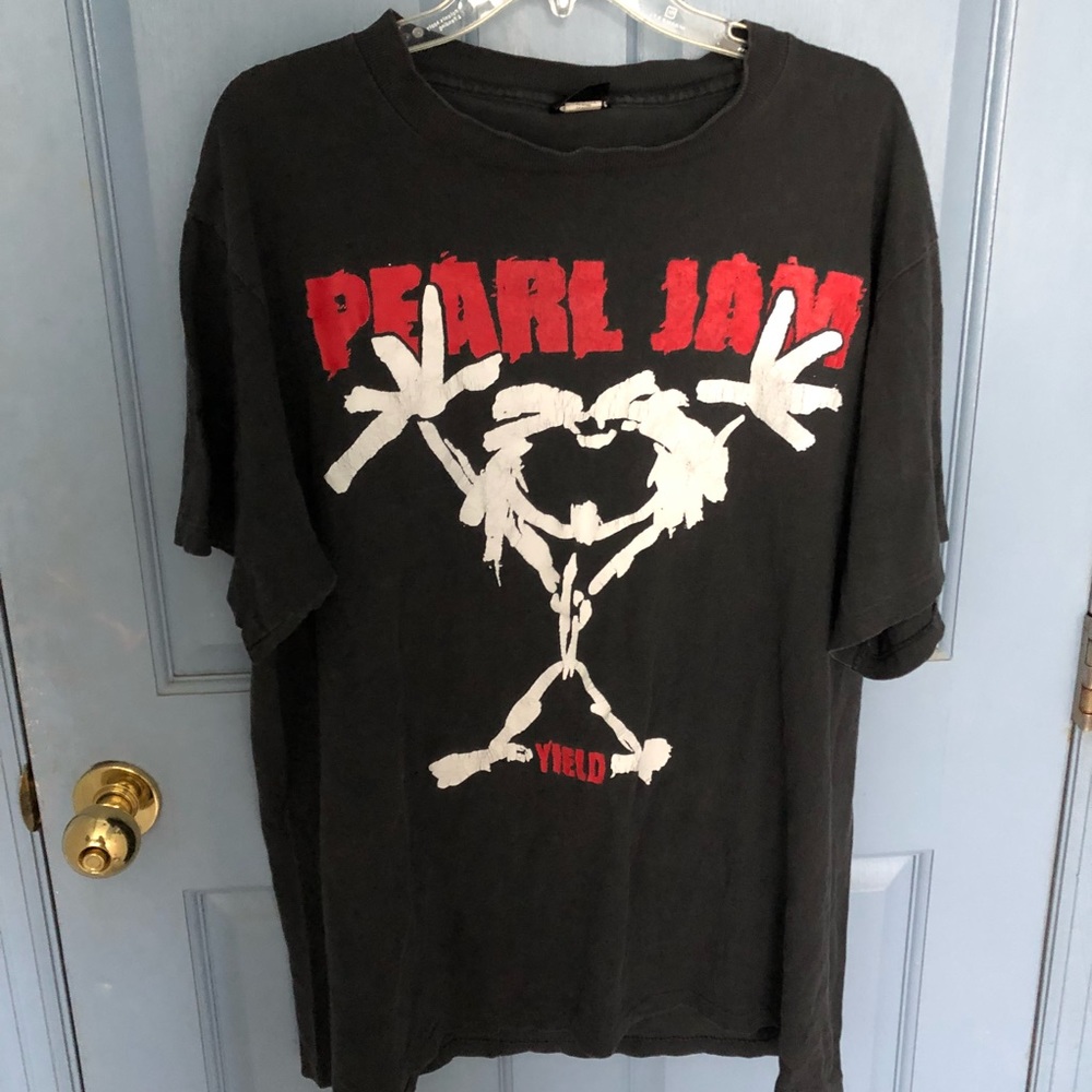VINTAGE Pearl Jam 1998 Yield Tour Shirt Grunge 90s